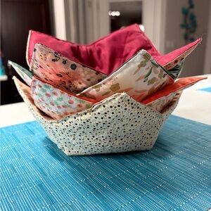 Handmade Cozie Bowls - Set of 4